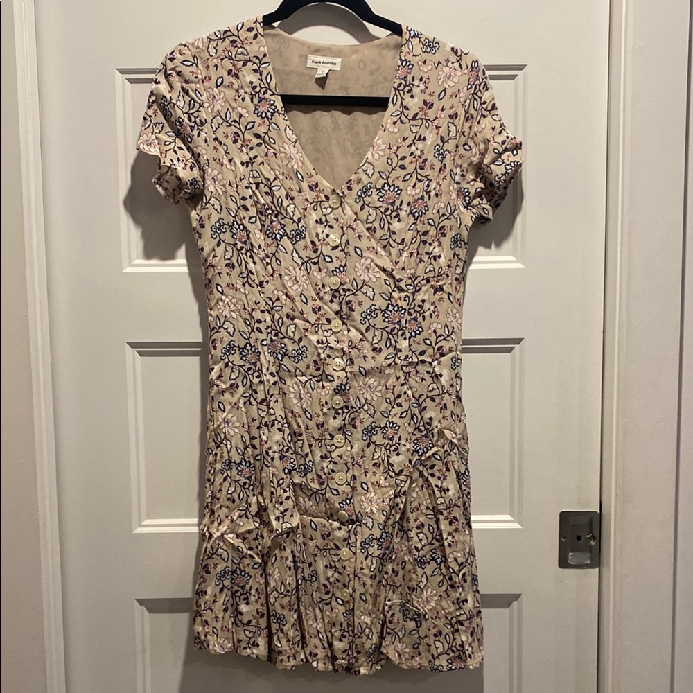 Frank and Oak floral dress